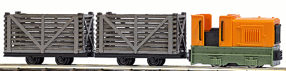 Busch HO Warenhaus 1664 | Modellbahn Gebäude Verfallener Güterschuppen